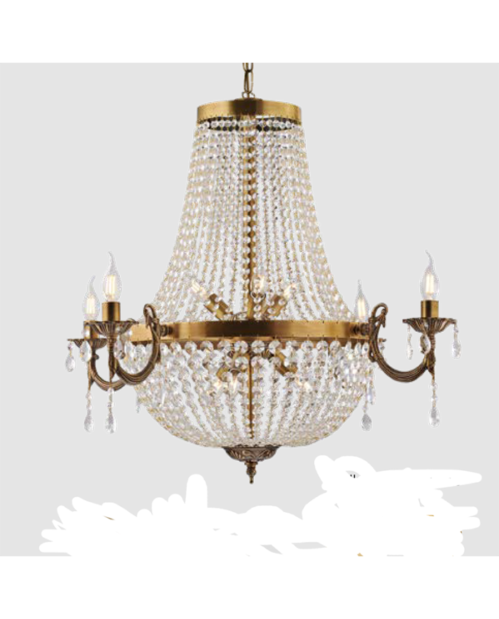 LAMPADARIO A SOSPENSIONE STILE CONTEMPORANEO IMPERIALE LM 3