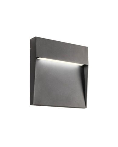 APPLIQUE PER ESTERNO STILE MODERNO LANDER M GRIGIO 3000K 6W