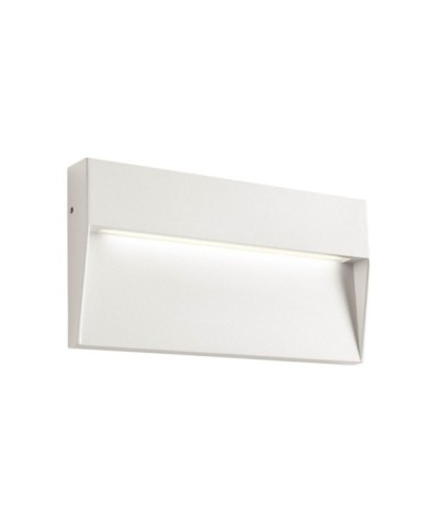 APPLIQUE PER ESTERNO STILE MODERNO LANDER G BIANCO 3000K 6W