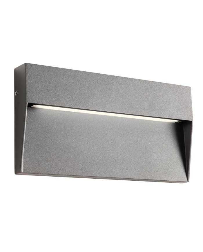 APPLIQUE PER ESTERNO STILE MODERNO LANDER G GRIGIO 3000K 6W