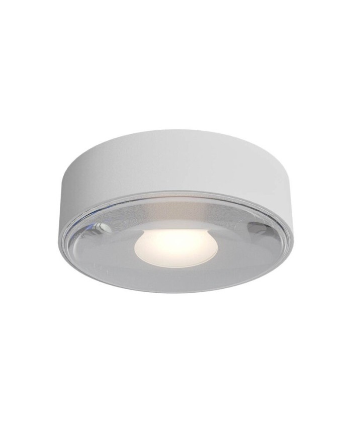 PLAFONIERA PER ESTERNO STILE MODERNO LOG BIANCO 3000K 6W