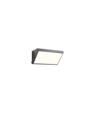 APPLIQUE PER ESTERNO STILE MODERNO MAKO G GRIGIO 3000K 21W
