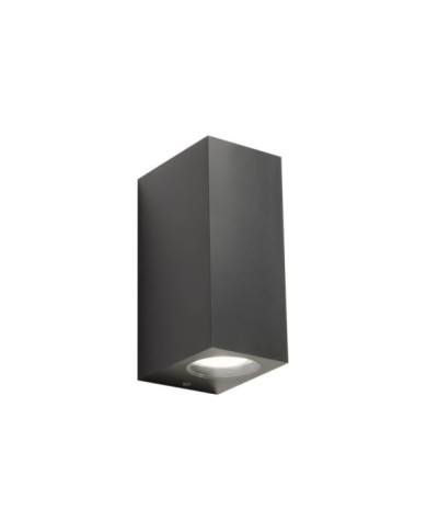 APPLIQUE PER ESTERNO STILE MODERNO PUNTA AP G GRIGIO