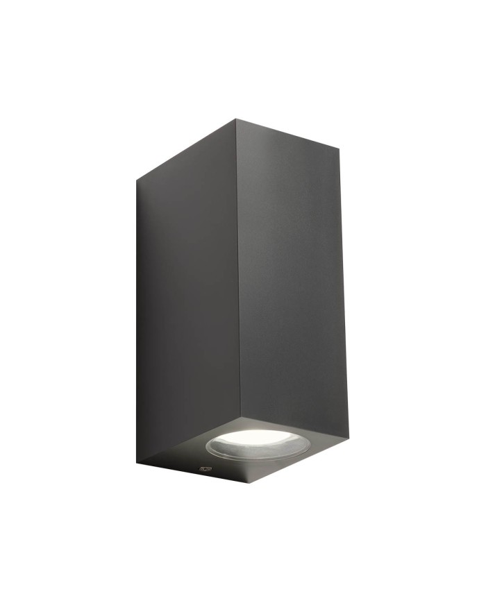 APPLIQUE PER ESTERNO STILE MODERNO PUNTA AP G GRIGIO