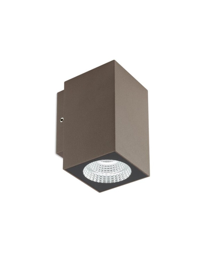 APPLIQUE PER ESTERNO STILE MODERNO QUAD MARRONE