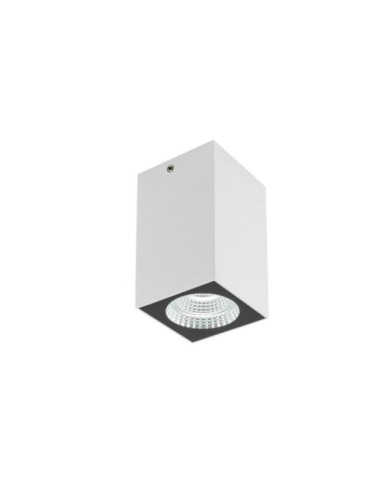 PLAFONIERA PER ESTERNO STILE MODERNO QUAD BIANCO