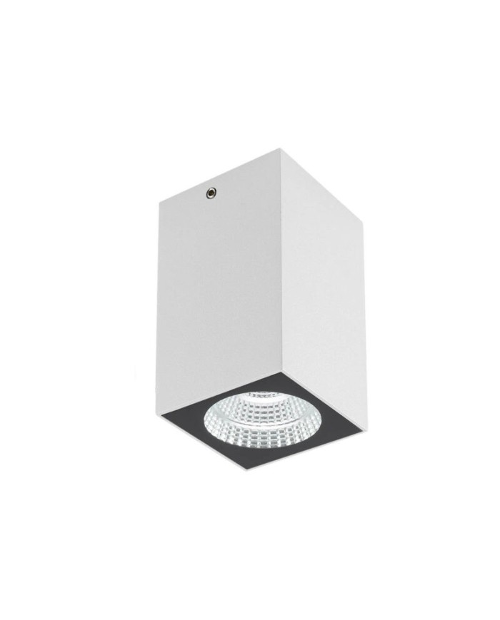 PLAFONIERA PER ESTERNO STILE MODERNO QUAD BIANCO