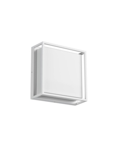 PLAFONIERA PER ESTERNO STILE MODERNO QUADRIS BIANCO