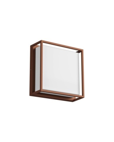 PLAFONIERA PER ESTERNO STILE MODERNO QUADRIS G CORTEN