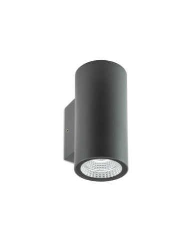 APPLIQUE PER ESTERNO STILE MODERNO RAM BIEMISSIONE GRIGIO