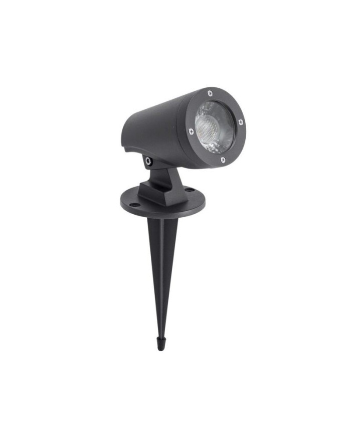 MINIPROIETTORE ORIENTABILE DA ESTERNO SAM GRIGIO 3000K 6W