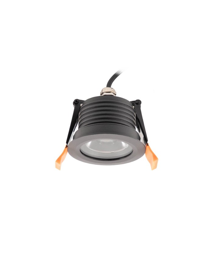 FARETTO PER ESTERNO STILE MODERNO XSAL 3000K 12W GRIGIO