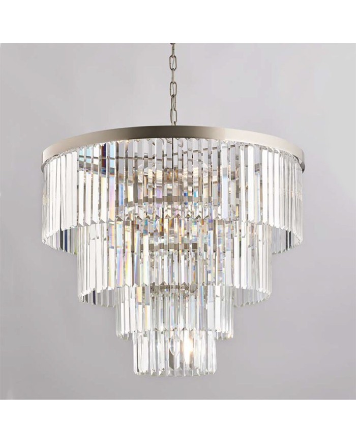 LAMPADARIO A SOSPENSIONE STILE CONTEMPORANEO GAIL DIAMETRO 80