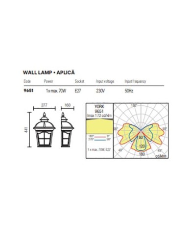 APPLIQUE STILE CONTEMPORANEO YORK AP