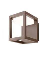 APPLIQUE PER ESTERNO STILE MODERNO XIERA 11W 3000K MARRONE