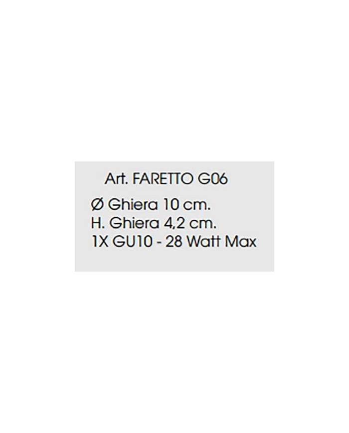 FARETTO STILE CLASSICO G06