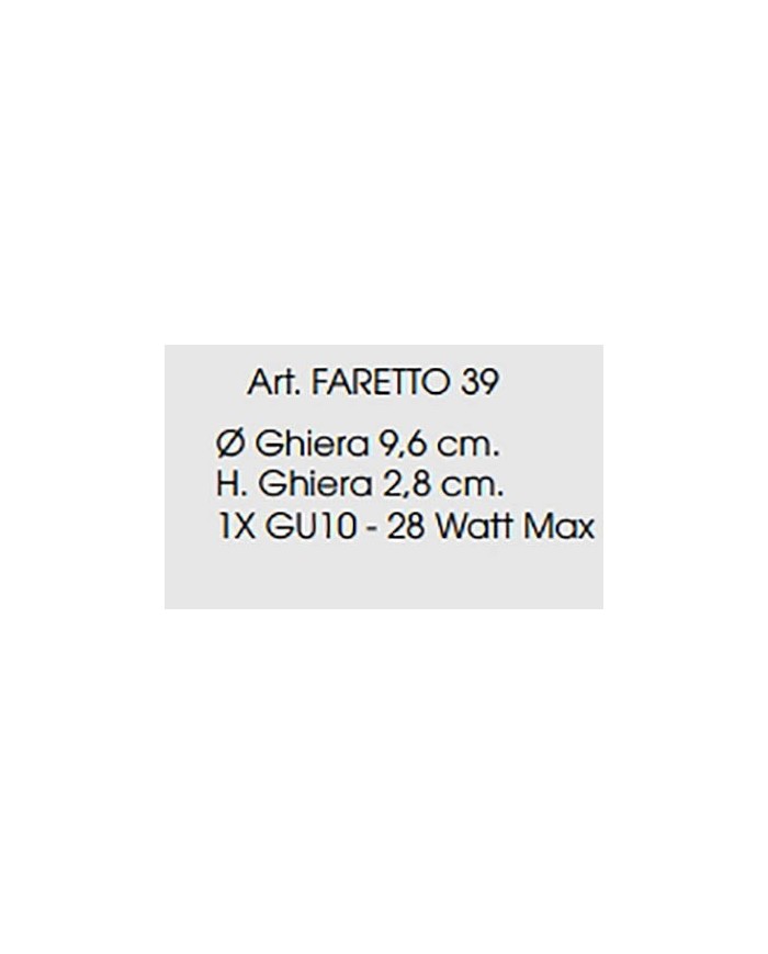 FARETTO STILE MODERNO CONTEMPORANEO 39