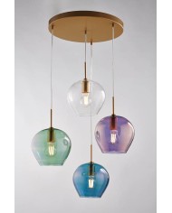 LAMPADARIO A SOSPENSIONE STILE MODERNO MODERNA LM4