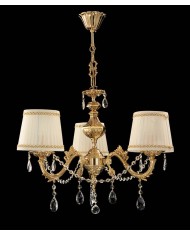 LAMPADARIO STILE CLASSICO FOGLIA LM3