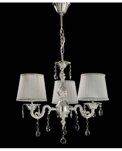 LAMPADARIO STILE CLASSICO CESAR LM 3 CON PAR