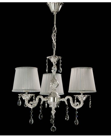 LAMPADARIO STILE CLASSICO CESAR LM 3 CON PAR