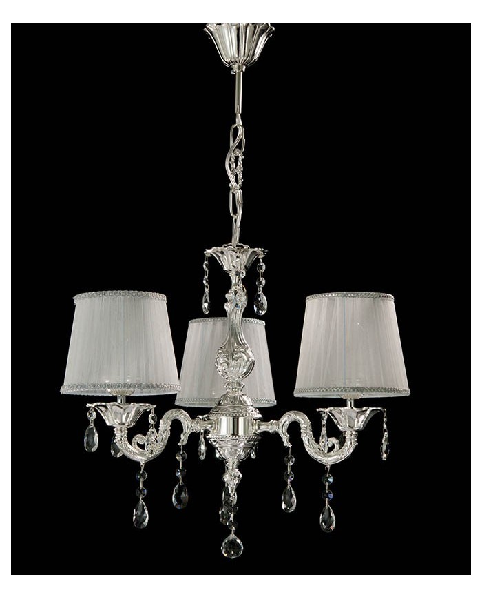 LAMPADARIO STILE CLASSICO CESAR LM 3 CON PAR