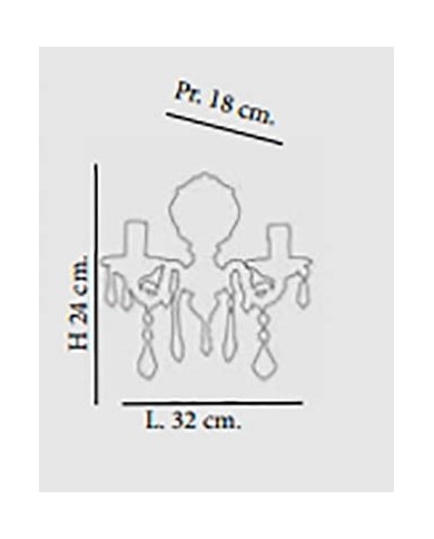 APPLIQUE STILE CLASSICO CESAR AP2