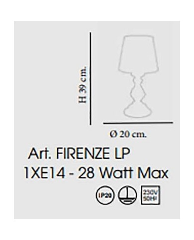 LUMETTO STILE SHABBY FIRENZE LP