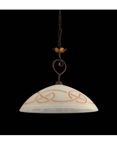 LAMPADARIO STILE ARTE POVERA MARINA SP1 D50