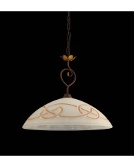 LAMPADARIO STILE ARTE POVERA MARINA SP1 D50