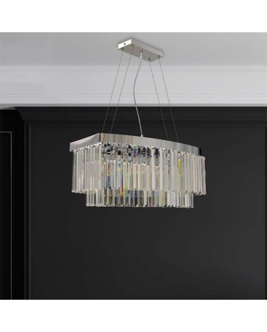 LAMPADARIO A SOSPENSIONE STILE CONTEMPORANEO TRILLY SP6