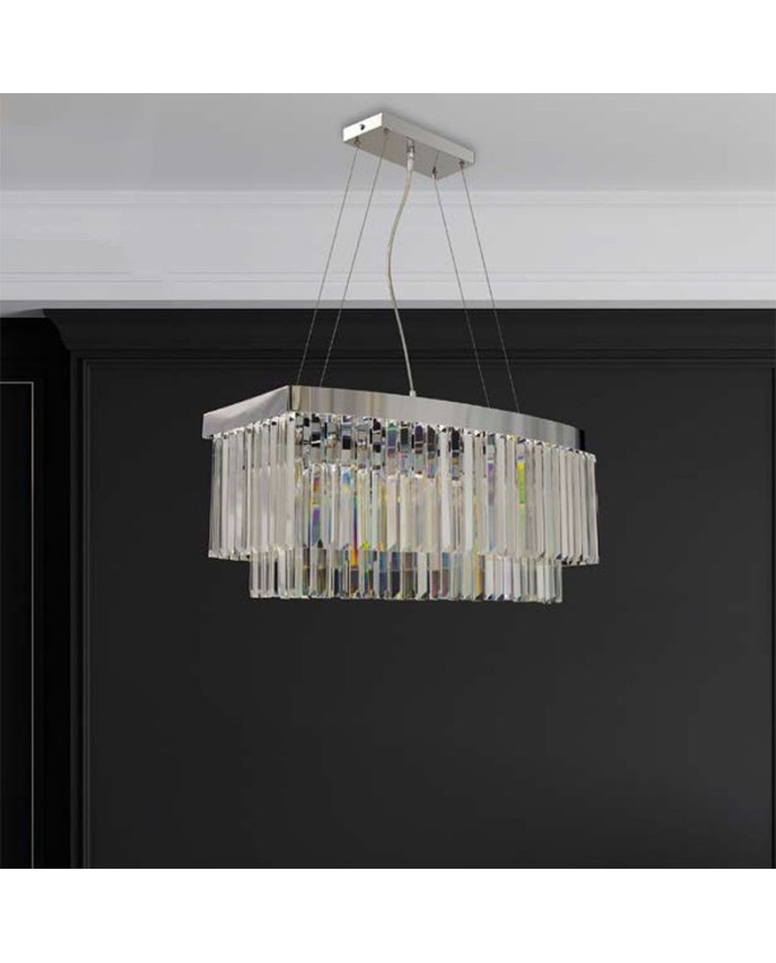 LAMPADARIO A SOSPENSIONE STILE CONTEMPORANEO TRILLY SP6
