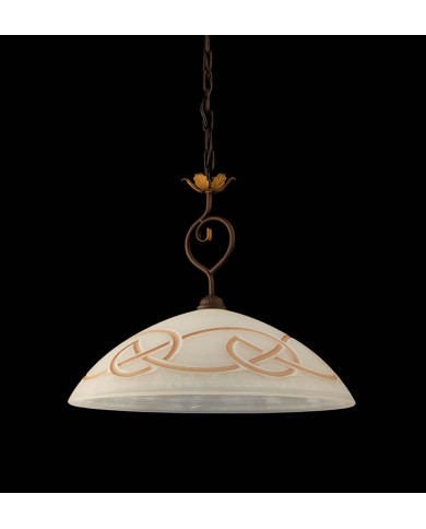 LAMPADARIO STILE ARTE POVERA MARINA SP1 D50