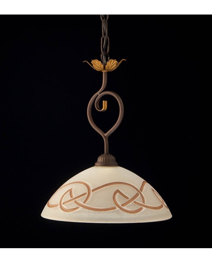 LAMPADARIO STILE ARTE POVERA MARINA SP1 D30