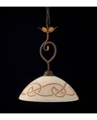 LAMPADARIO STILE ARTE POVERA MARINA SP1 D30