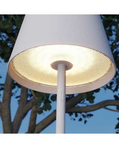 LAMPADA DA TERRA RICARICABILE PER ESTERNO TESEO