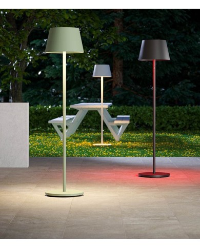LAMPADA DA TERRA RICARICABILE PER ESTERNO TESEO