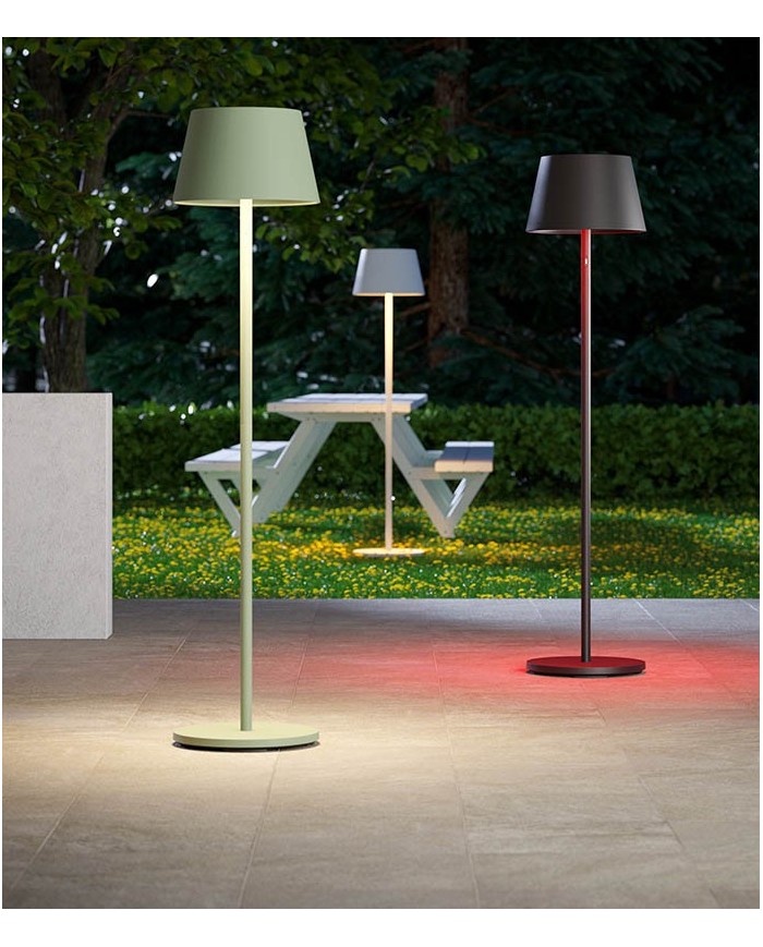 LAMPADA DA TERRA RICARICABILE PER ESTERNO TESEO