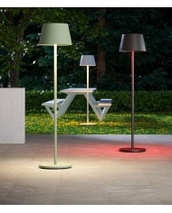 LAMPADA DA TERRA RICARICABILE PER ESTERNO TESEO