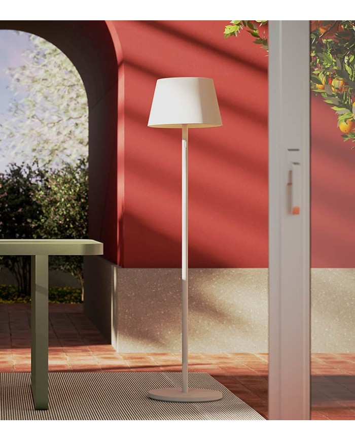 LAMPADA DA TERRA RICARICABILE PER ESTERNO TESEO