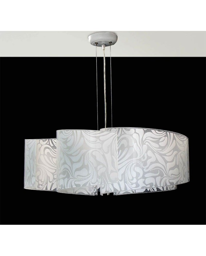 LAMPADARIO A SOSPENSIONE STILE MODERNO CONTEMPORANEO MARTIN SP6