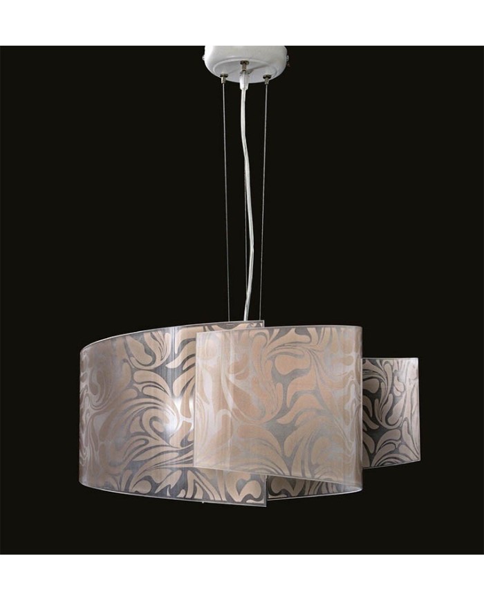 LAMPADARIO A SOSPENSIONE STILE MODERNO CONTEMPORANEO MARTIN SP3