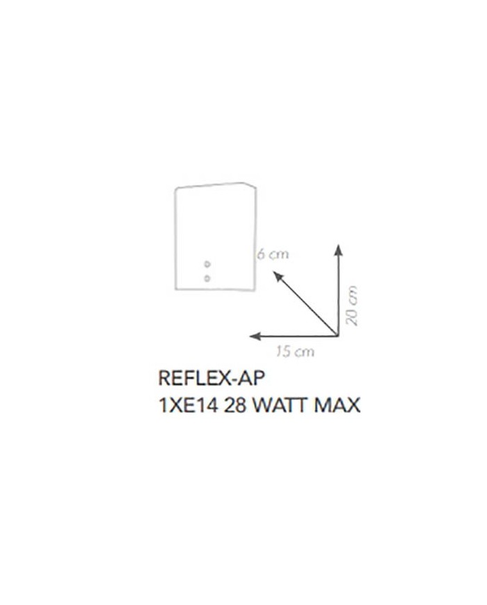 APPLIQUE  STILE MODERNO REFLEX AP1 ECO