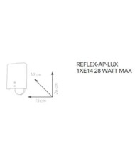 APPLIQUE  STILE MODERNO REFLEX AP1