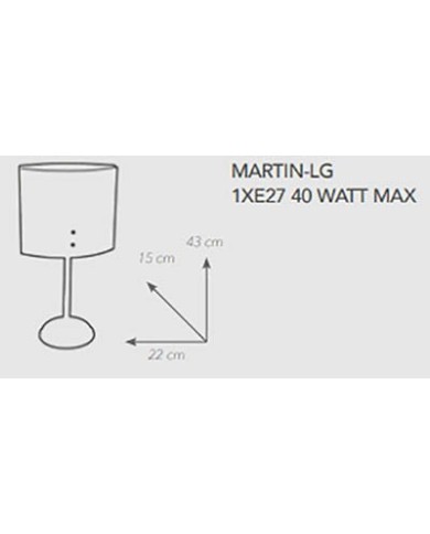 LUME STILE MODERNO CONTEMPORANEO MARTIN LG
