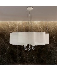 LAMPADARIO A SOSPENSIONE STILE MODERNO CONTEMPORANEO RIGHE SP6