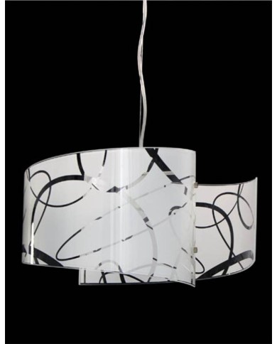 LAMPADARIO A SOSPENSIONE STILE MODERNO ANELLI SP1 2V