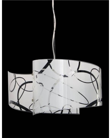 LAMPADARIO A SOSPENSIONE STILE MODERNO ANELLI SP1 2V