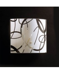 APPLIQUE STILE MODERNO CONTEMPORANEO ANELLI AP