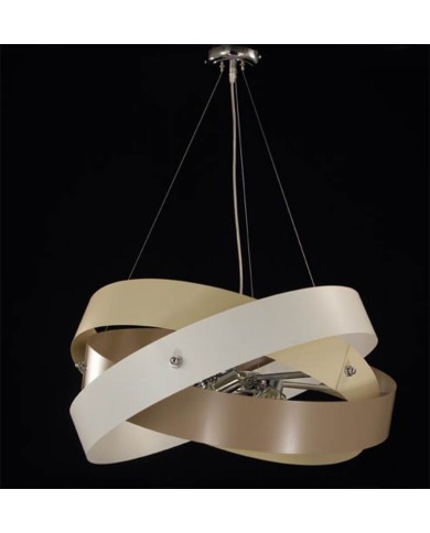 LAMPADARIO STILE MODERNO CONTEMPORANEO TRIO D60